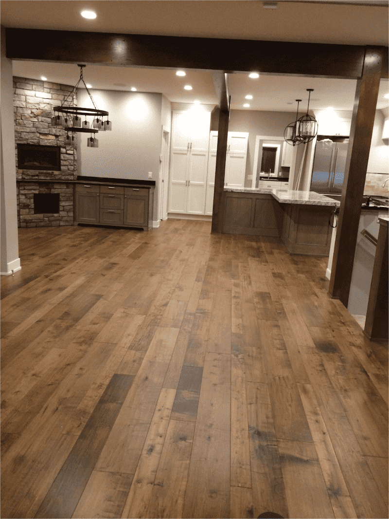 Rustic Prefinished Hardwood Flooring