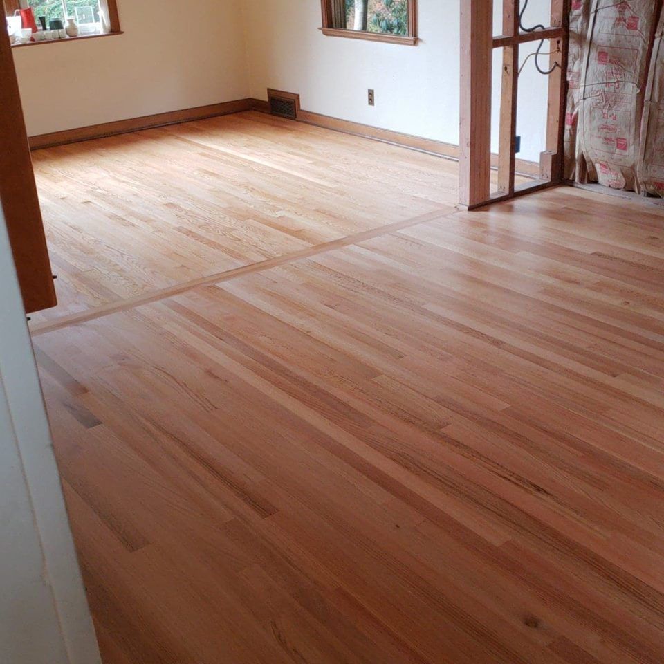 Unfinished Red Oak Hardwood Flooring