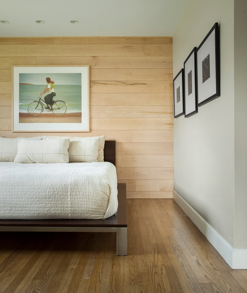 bedroom laminate flooring on walls