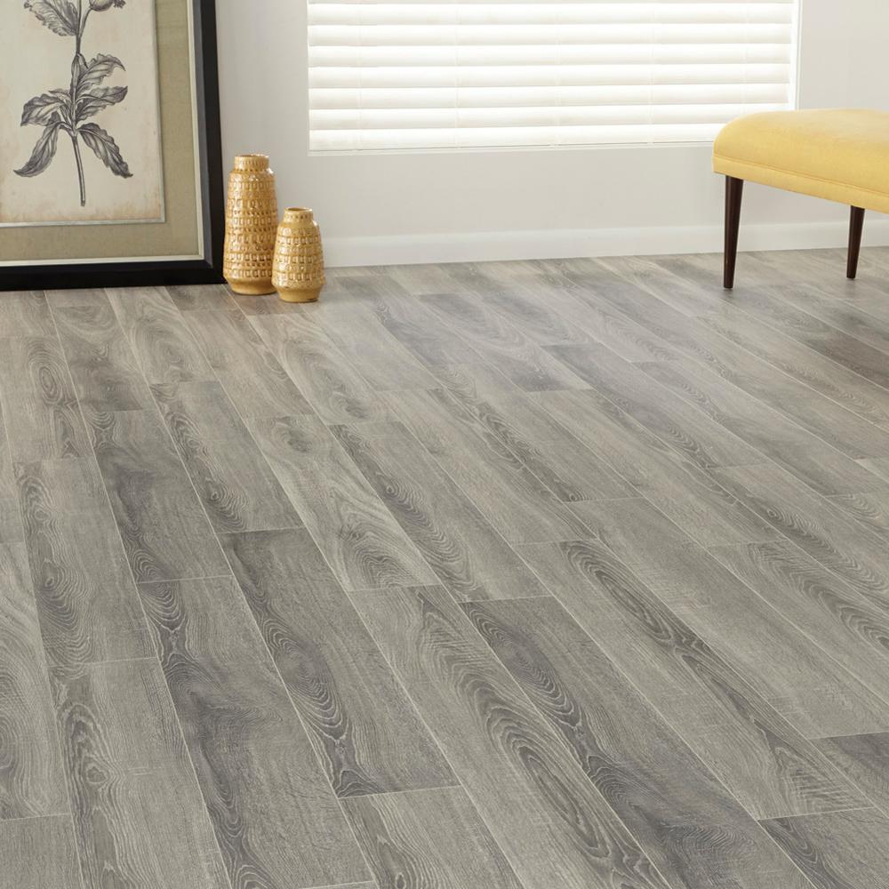 12mm White Grey Pine Laminate Flooring Ideas