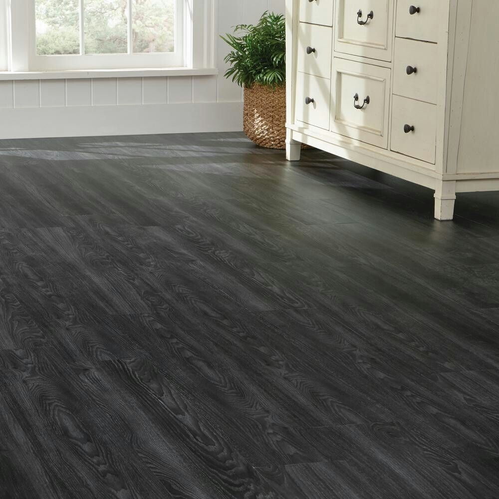 dark grey flooring