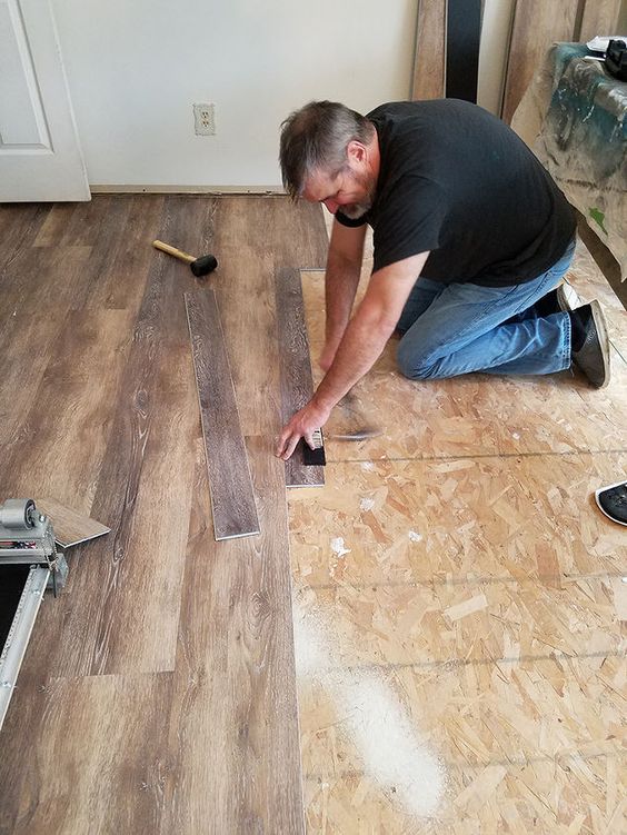 easy install vinyl flooring