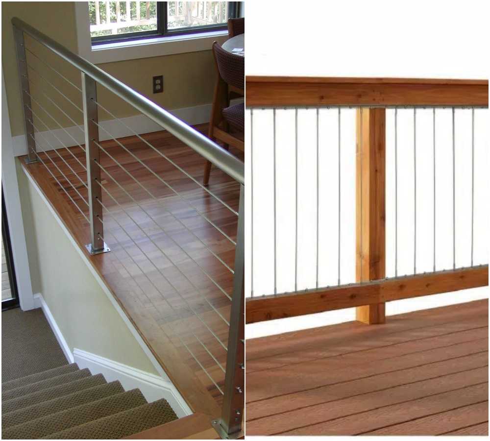 Horizontal vs Vertical Stainless Steel Cable Railing
