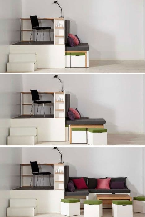 Multi-Purpose Furniture Decor Ideas for Small Homes